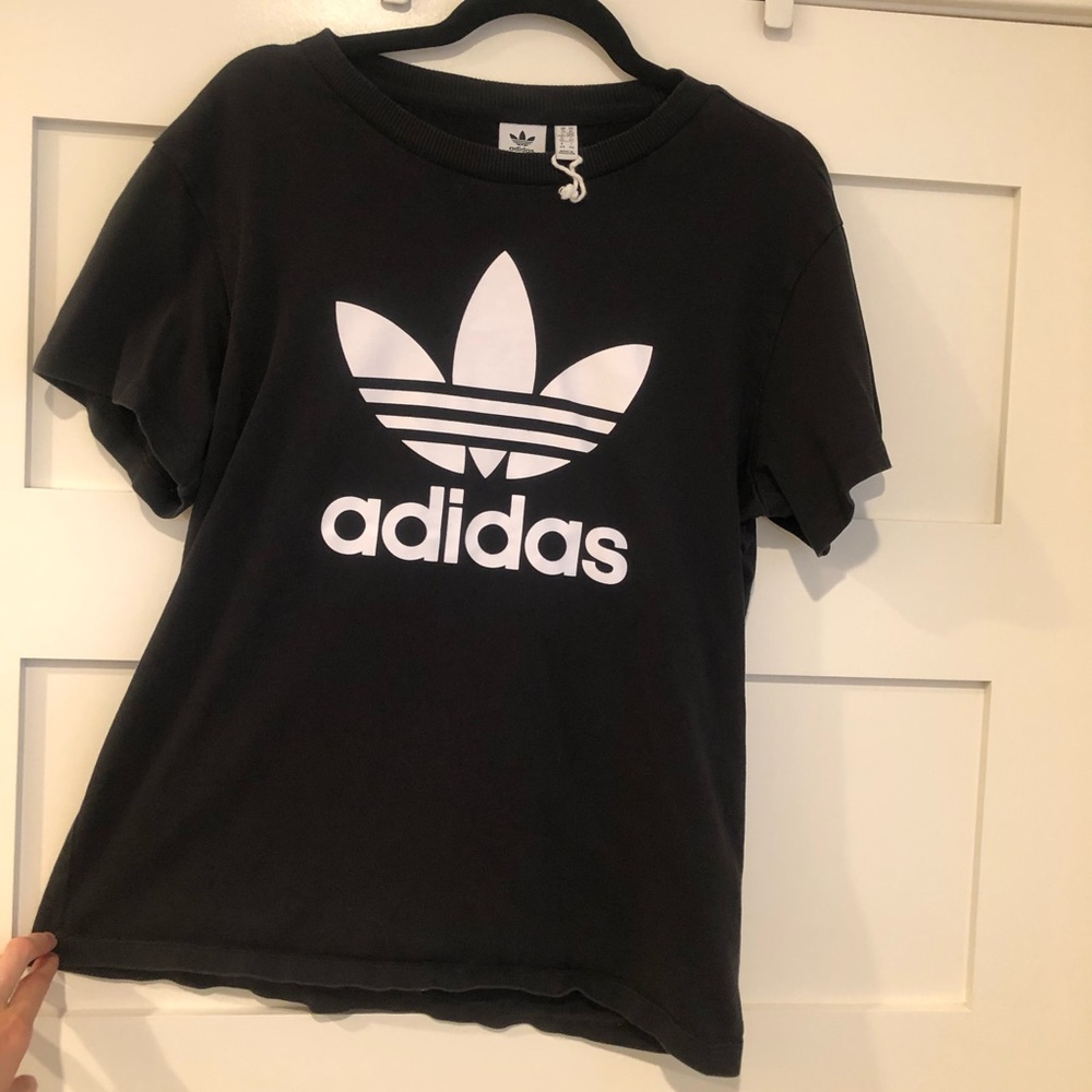 Adidas Basic Trefoil Tee Black- M - image 2